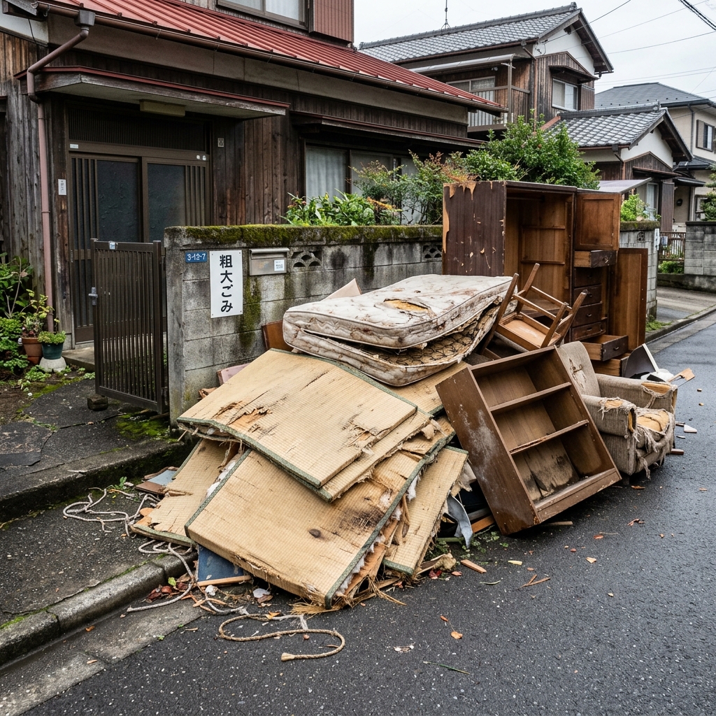 駆除費用と家財処分の損害